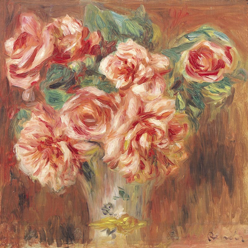 Roses dans un vase obrazarna.cz