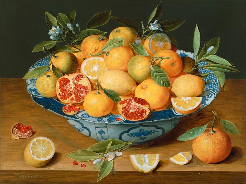 Still Life with Lemons, Oranges and a Pomegranate obrazarna.cz